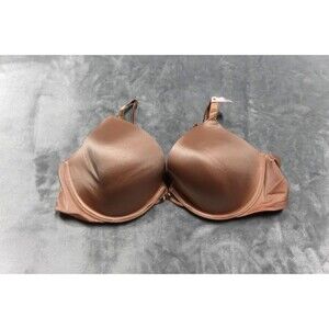Victoria's Secret 38D Praline Very Sexy Rose Lace Lightly Lined Plunge Demi Bra